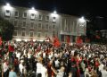 Albanian Diaspora Joins Ongoing Anti-Government Demonstrations in Tirana